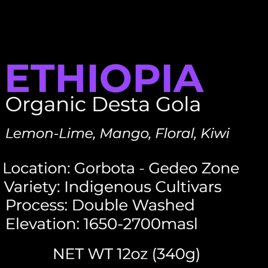 ETHIOPIA - Organic Gorbota Desta Gola