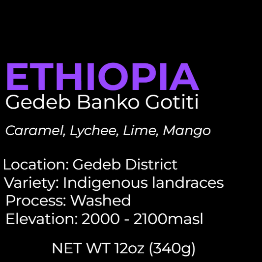 ETHIOPIA Gedeb Banko Gotiti